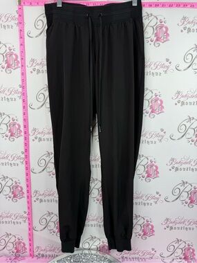 Anko pants Black Drawstring Joggers stretchy soft comfy